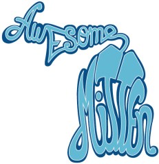 awesome mitten logo blue 3.17