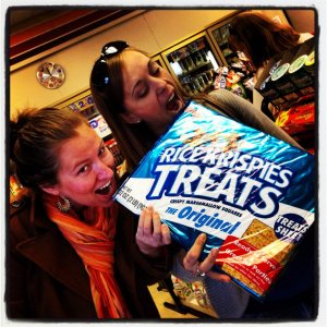 This is my favorite WC2K! adventure photo. If you were unaware that Rice Krispie Treats came in this size, I'm so sorry to be the one to break it to you.