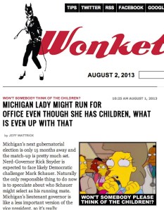 Well done, Wonkette. Where is the coverage of this story in the mainstream news?