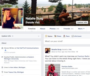 What do you mean Facebook makes us sadder? My Facebook makes me happy. So get over it. 