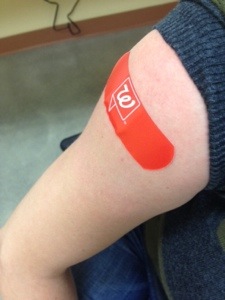 Getting ready for auntiness. What's next on the list?