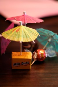 Milk Duds party, yo.