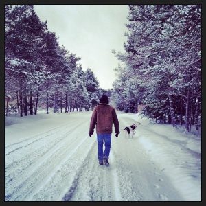 My family, embracing our own cycle on Jan 2. 