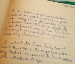 This girl knew what she wanted. 